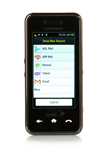 Illustration for article titled Sprint's Samsung Instinct: At Last, a Decent iPhone Competitor